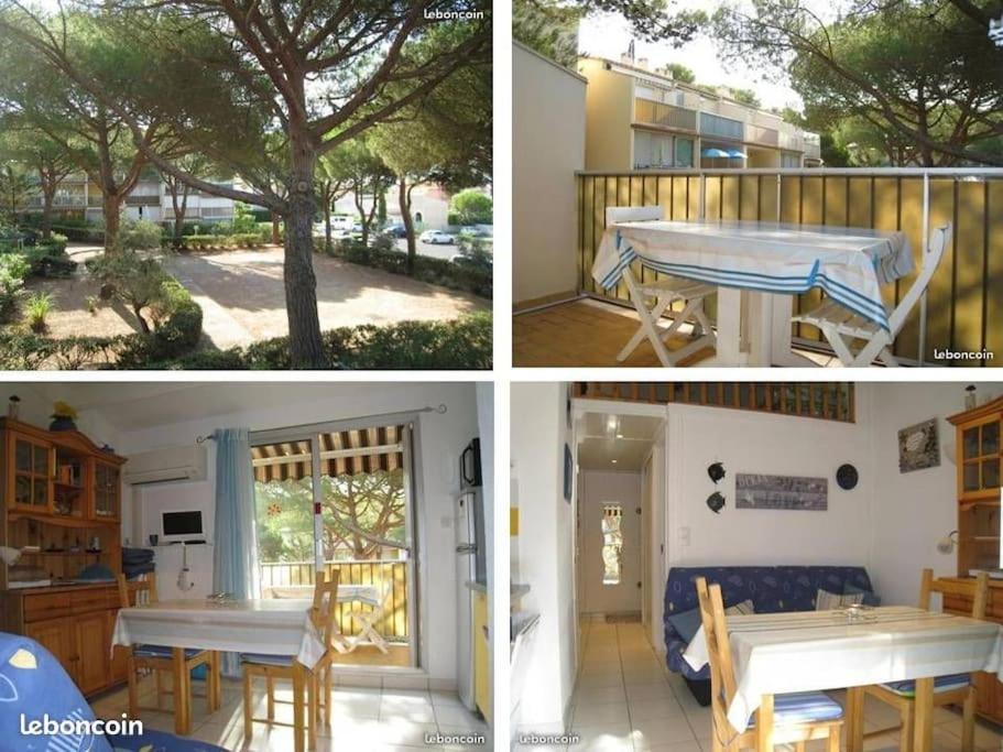 Cap D'Agde Studio Cabine 6 Pers. + Terrasse + Parking Prive + Clim Екстериор снимка